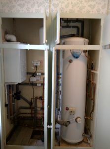 Unvented hot water system